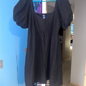 Old Navy Black Long Sleeve Dress